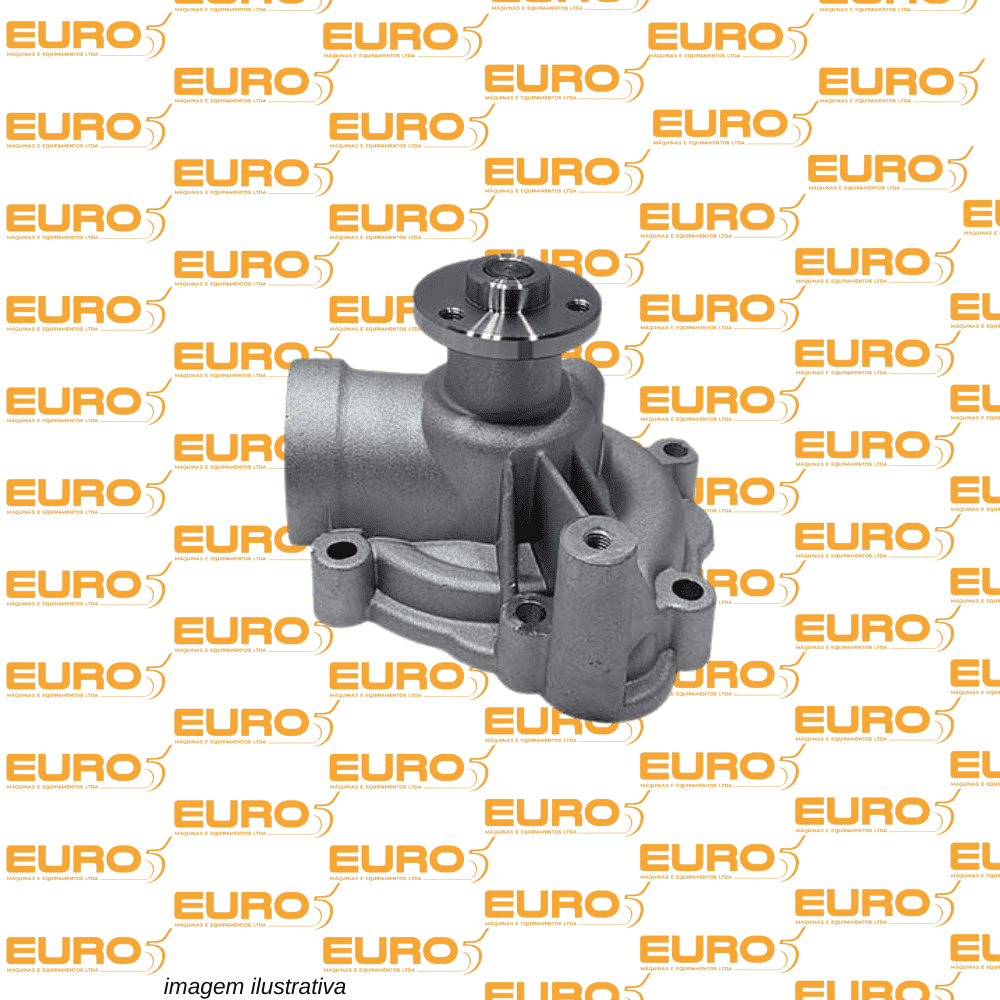 Bomba d'Água Volvo 6 Furos - 21072752 L60F, L70F e L90F